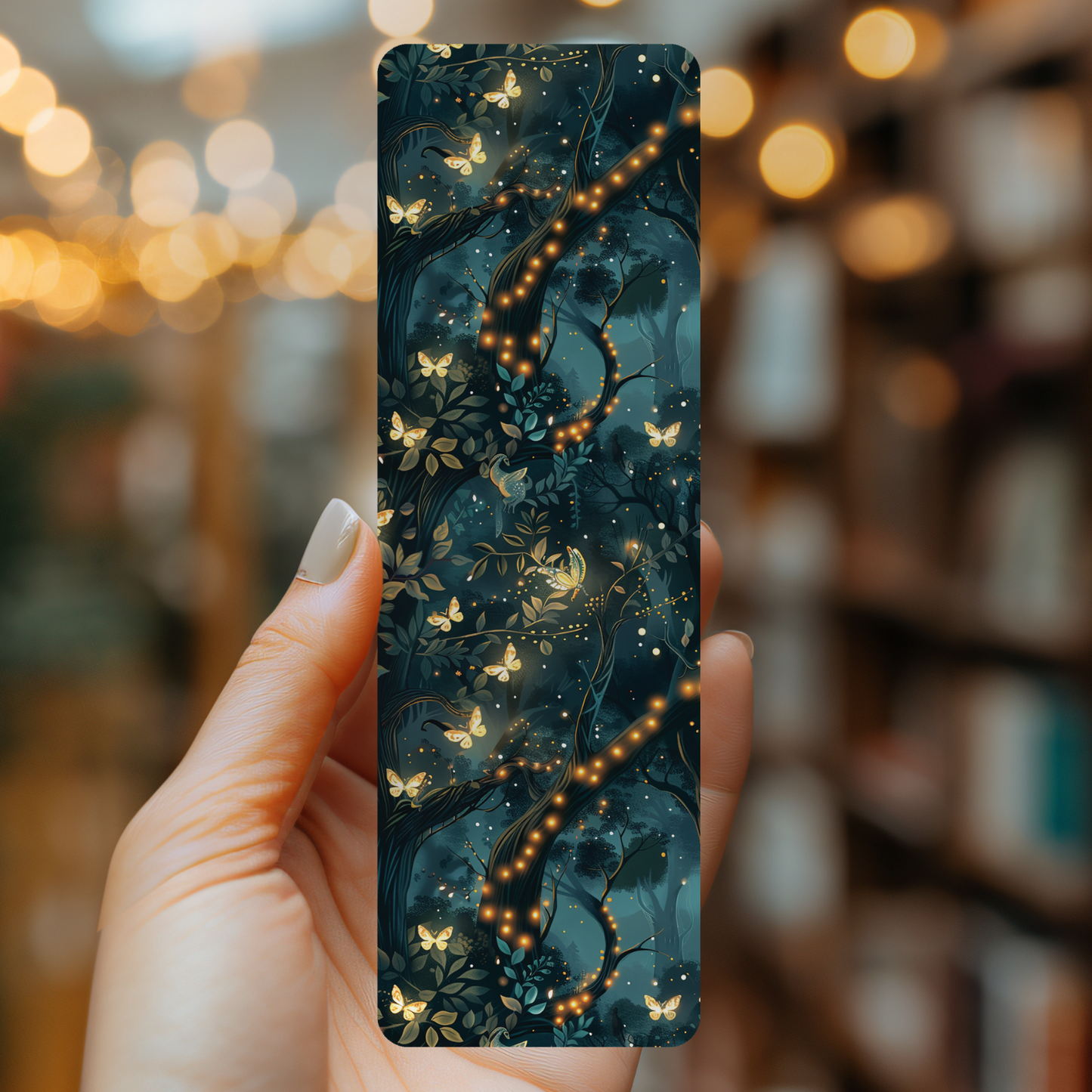 Enchanted Forest Soft Matte Laminated Bookmark