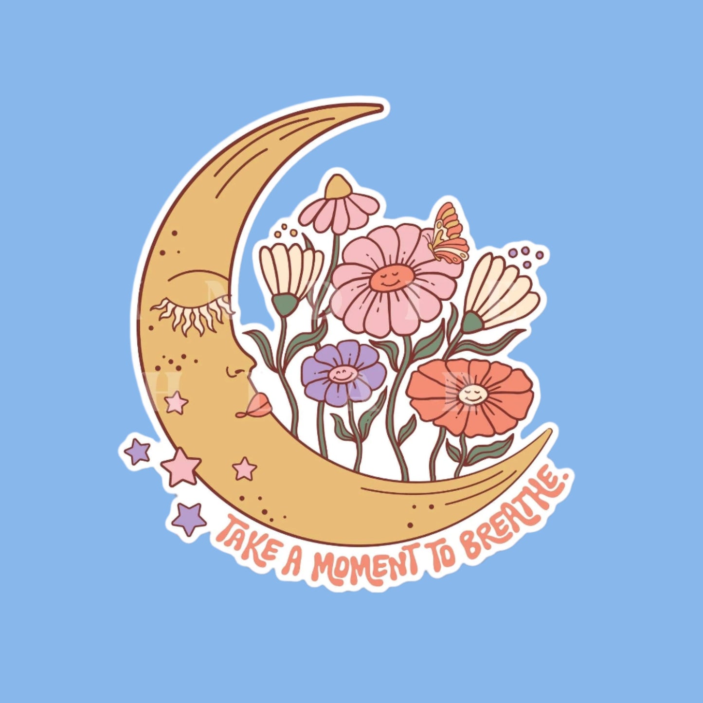 Take a Moment Sticker
