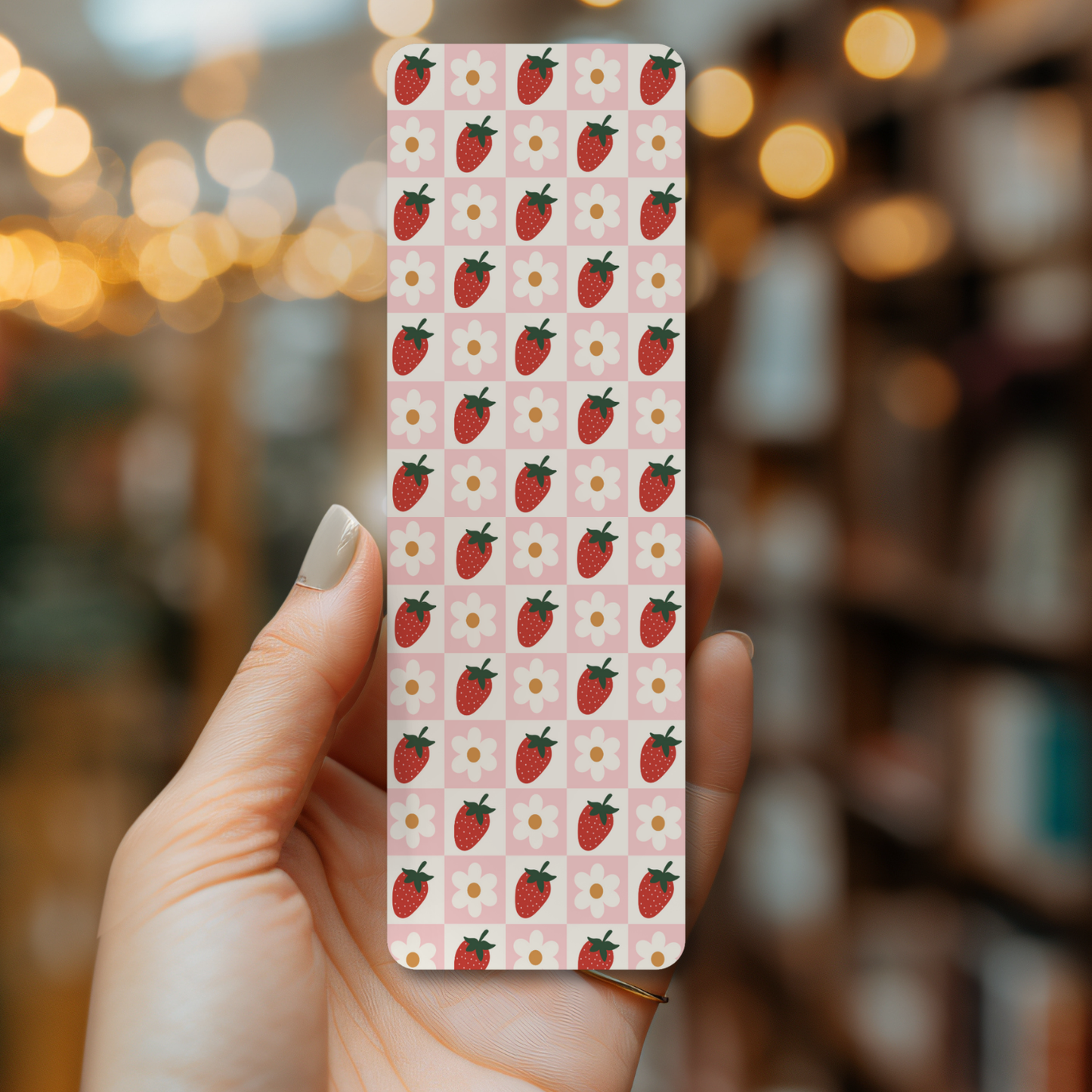 Strawberry Fields Bookmark