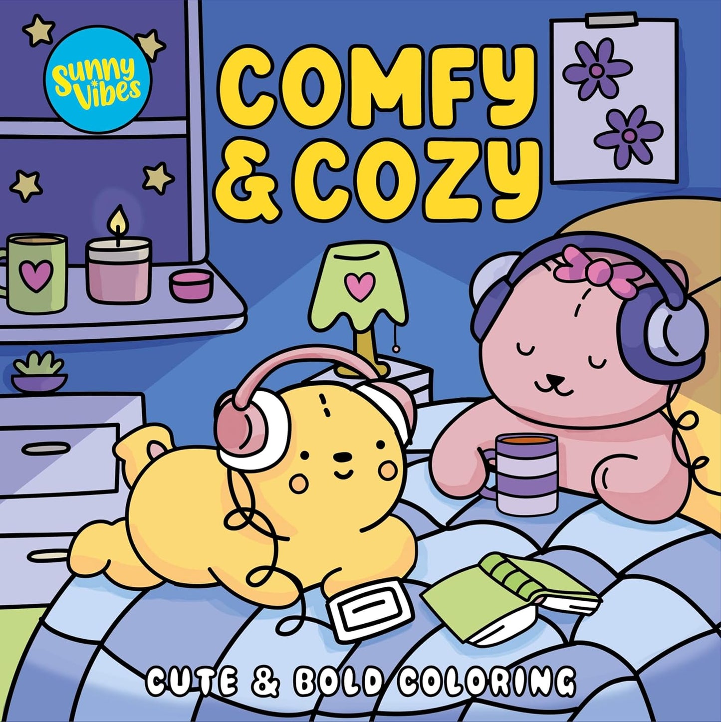 Comfy and Cozy - Coloring Book