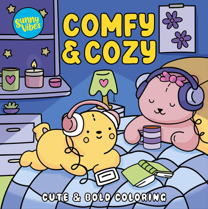 Comfy and Cozy - Coloring Book