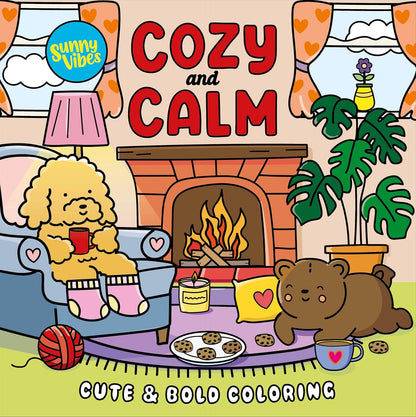 Cozy and Calm - Coloring Book