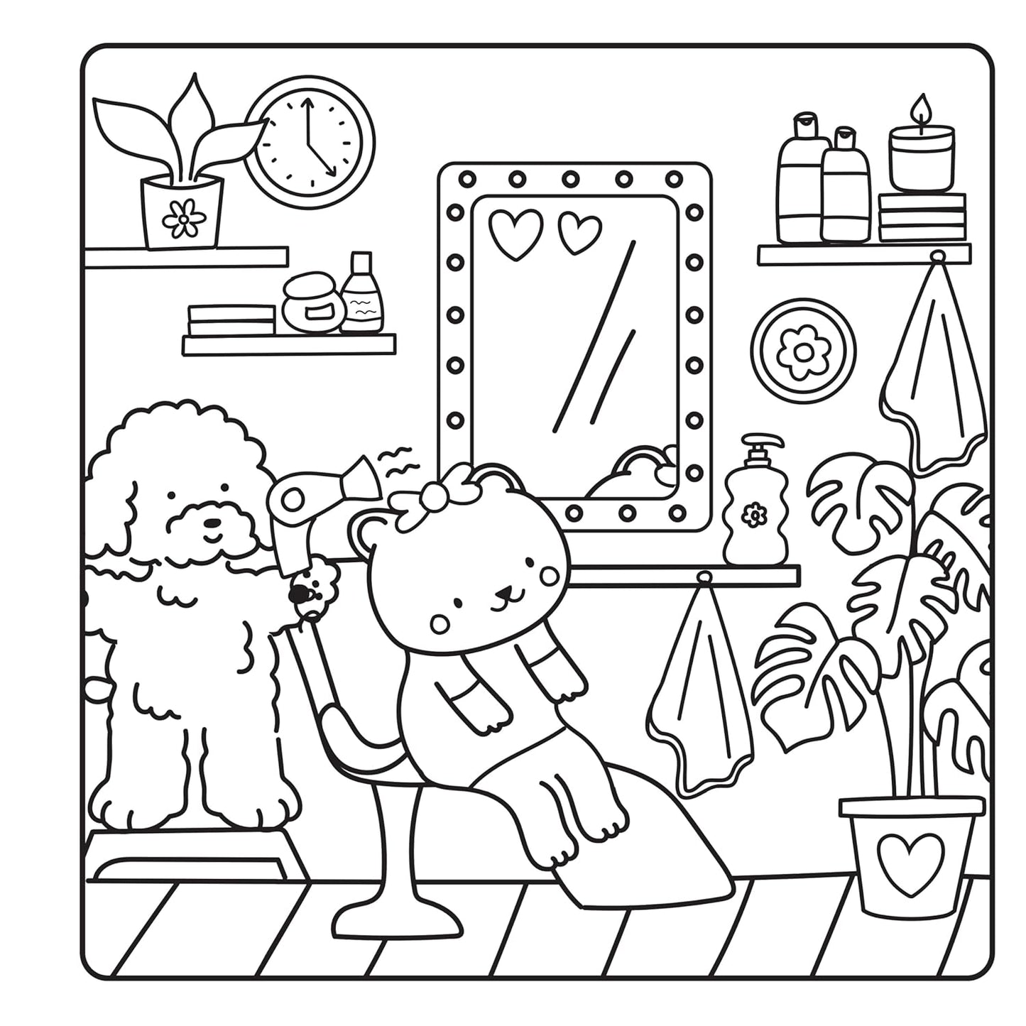 Happy Street - Coloring Book