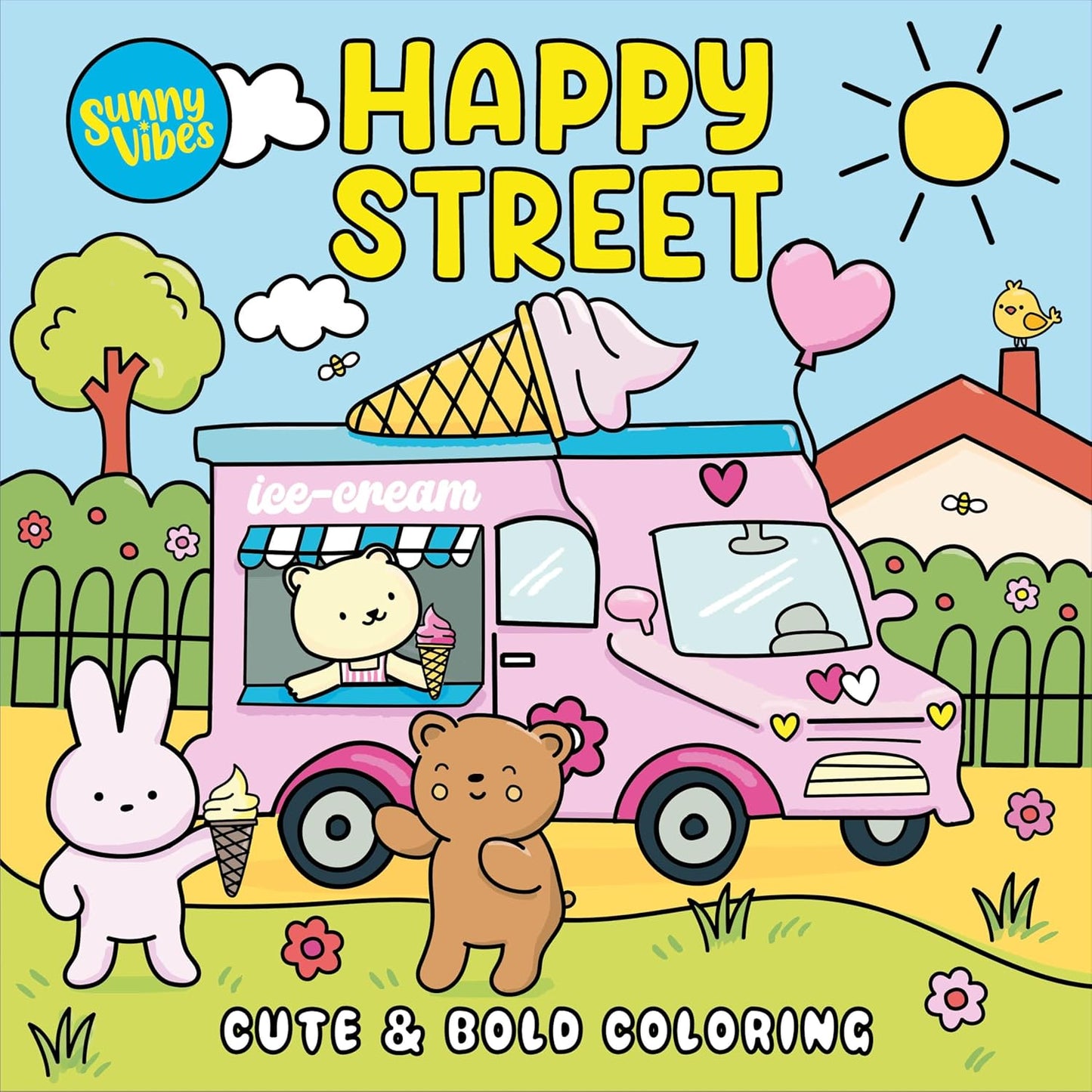 Happy Street - Coloring Book