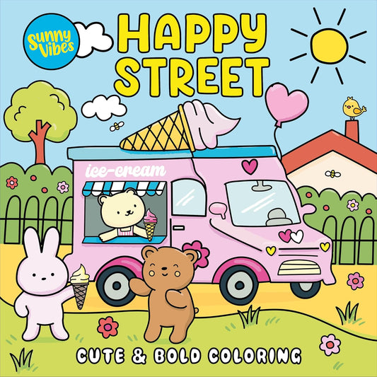 Happy Street - Coloring Book